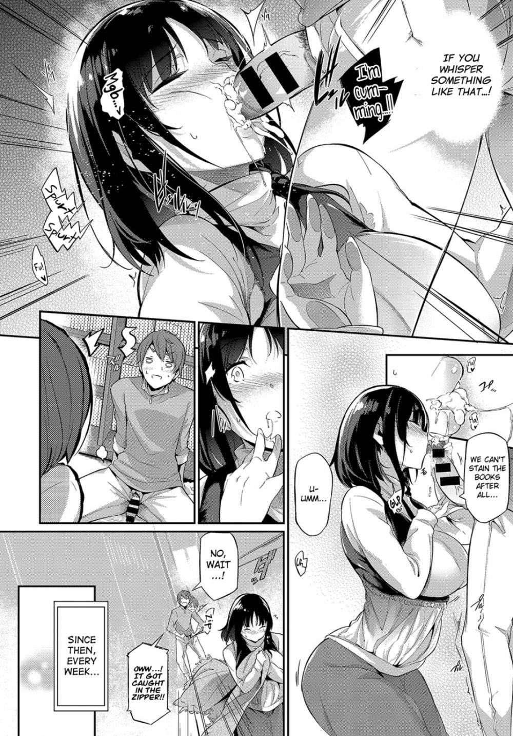 Hentai Manga Comic-Between the Bookshelves-Read-7